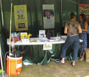 Booth at the Green & Healthy Expo